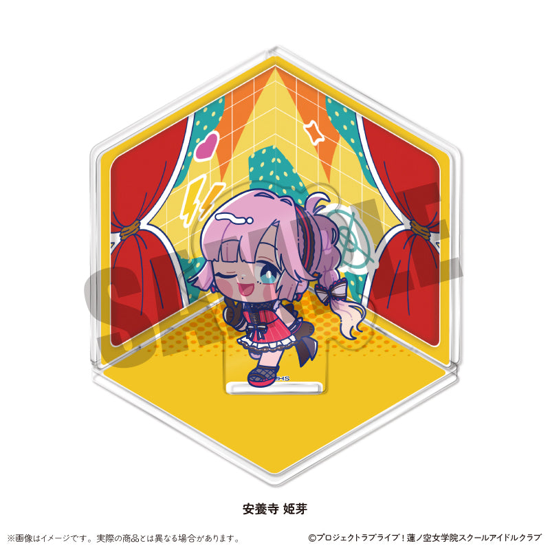 「ラブライブ!蓮ノ空女学院スクールアイドルクラブ」にゅ〜とろ ジオラマ風 アクリルスタンド