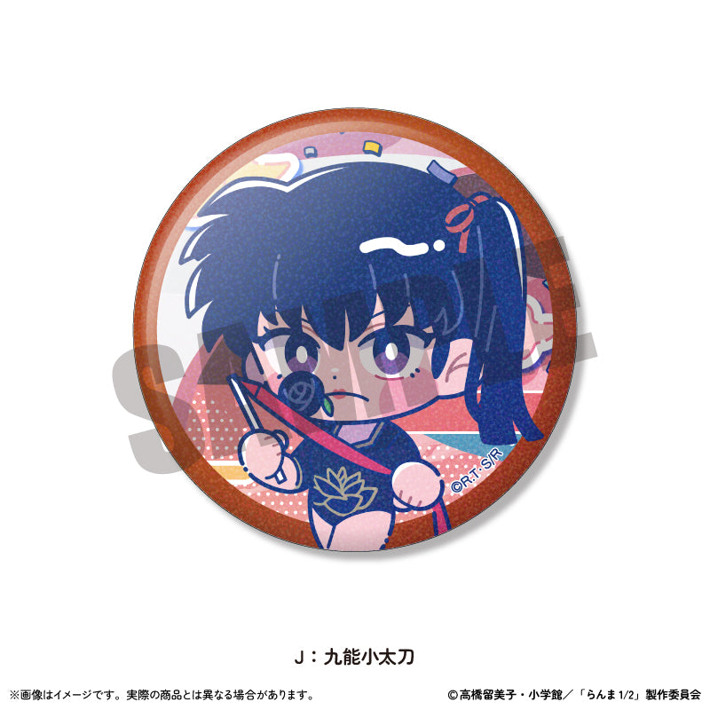 TVアニメ「らんま1/2」にゅ〜とろ トレーディングホログラム缶バッジ Vol.2