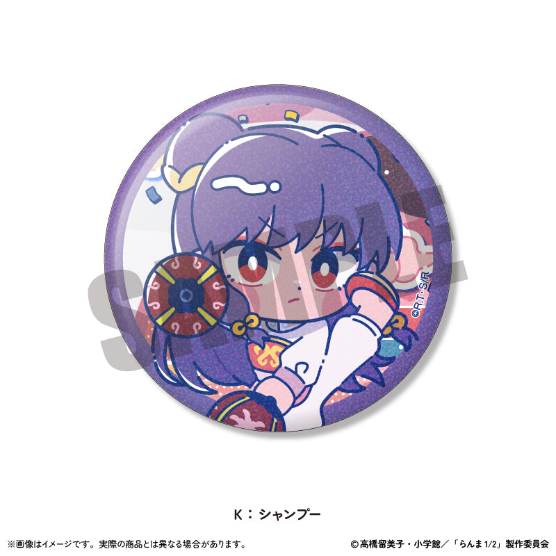TVアニメ「らんま1/2」にゅ〜とろ トレーディングホログラム缶バッジ Vol.2
