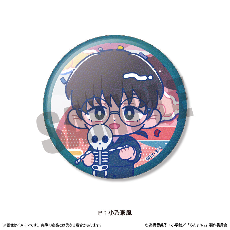 TVアニメ「らんま1/2」にゅ〜とろ トレーディングホログラム缶バッジ Vol.2