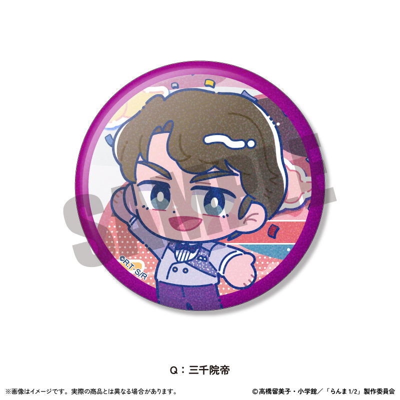 TVアニメ「らんま1/2」にゅ〜とろ トレーディングホログラム缶バッジ Vol.2