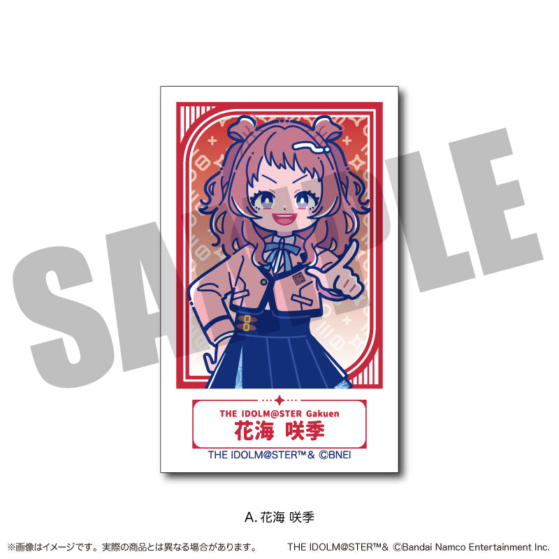「学園アイドルマスター」チェキ風カード