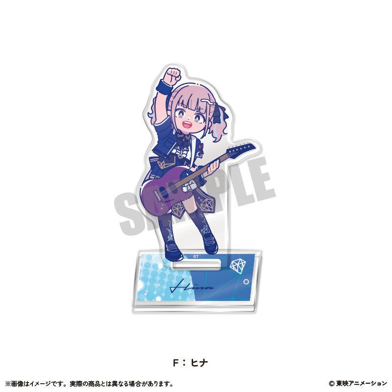 アニメ「ガールズバンドクライ」にゅ~とろ アクリルスタンド