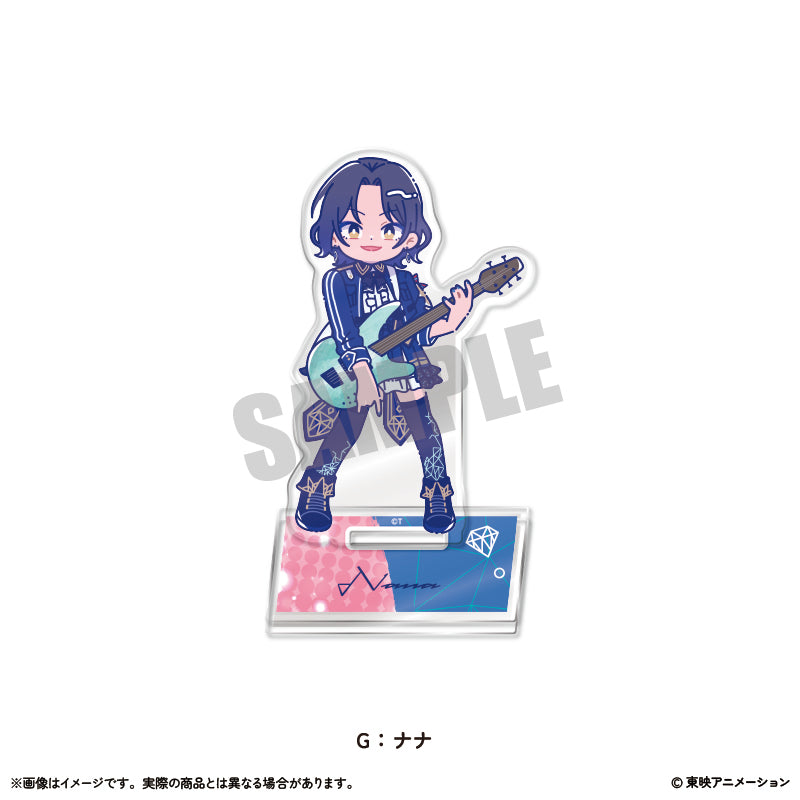 アニメ「ガールズバンドクライ」にゅ~とろ アクリルスタンド