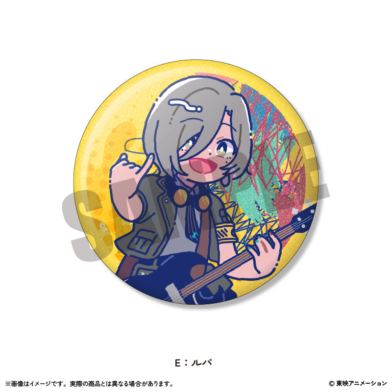 アニメ「ガールズバンドクライ」にゅ~とろ ホログラム缶バッジ Vol.1