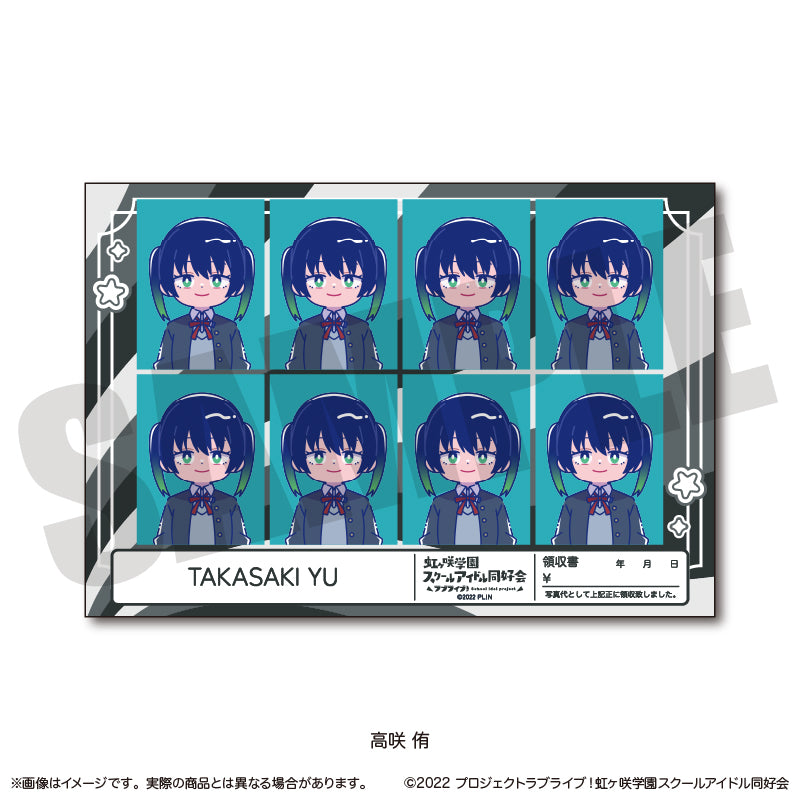 TVアニメ「ラブライブ!虹ヶ咲学園スクールアイドル同好会」 にゅ〜とろ 証明写真風ステッカー