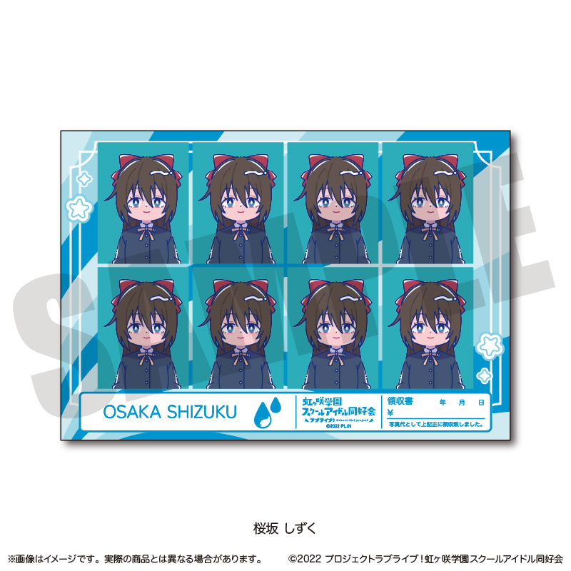 TVアニメ「ラブライブ!虹ヶ咲学園スクールアイドル同好会」 にゅ〜とろ 証明写真風ステッカー