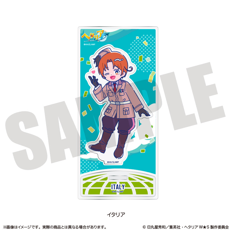「ヘタリア World★Stars」 にゅ〜とろ アクリルスタンド