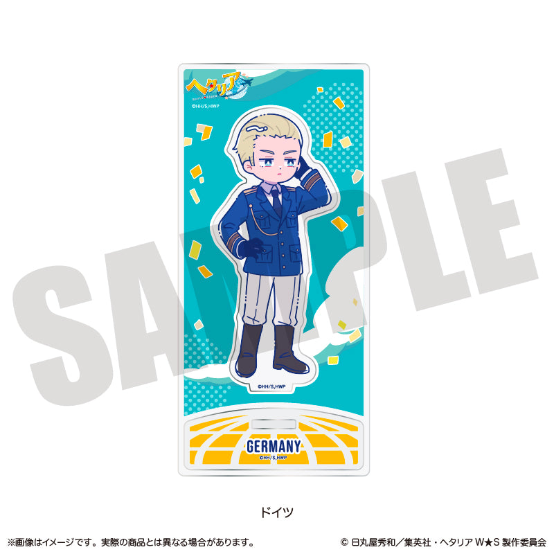 「ヘタリア World★Stars」 にゅ〜とろ アクリルスタンド
