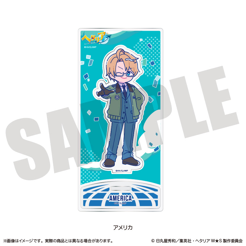 「ヘタリア World★Stars」 にゅ〜とろ アクリルスタンド