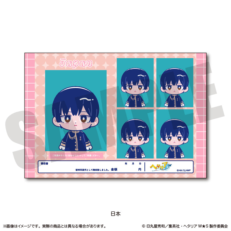 「ヘタリア World★Stars」 にゅ〜とろ 証明写真風ステッカーVol.2