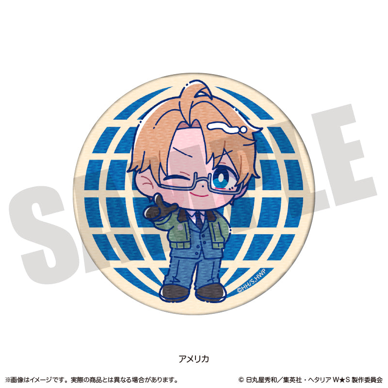 「ヘタリア World★Stars」 にゅ〜とろ ワッペンシール