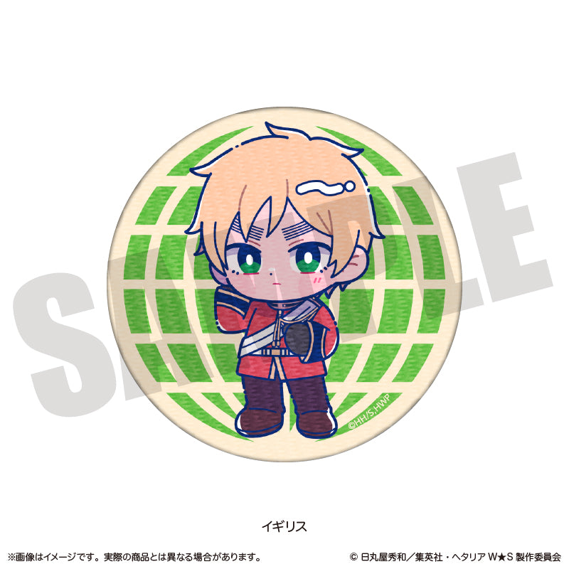 「ヘタリア World★Stars」 にゅ〜とろ ワッペンシール