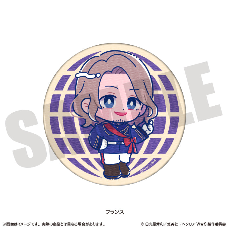 「ヘタリア World★Stars」 にゅ〜とろ ワッペンシール