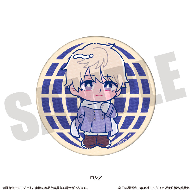 「ヘタリア World★Stars」 にゅ〜とろ ワッペンシール
