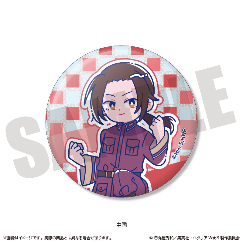 「ヘタリア World★Stars」 にゅ〜とろ ホログラム缶バッジ Vol.1