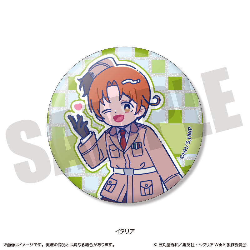 「ヘタリア World★Stars」 にゅ〜とろ ホログラム缶バッジ Vol.1