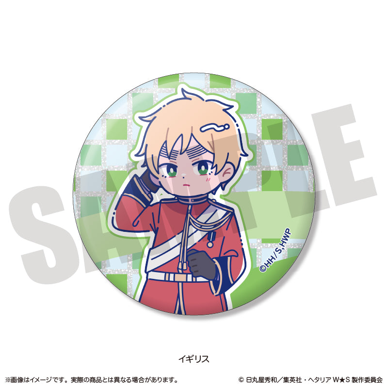 「ヘタリア World★Stars」 にゅ〜とろ ホログラム缶バッジ Vol.1