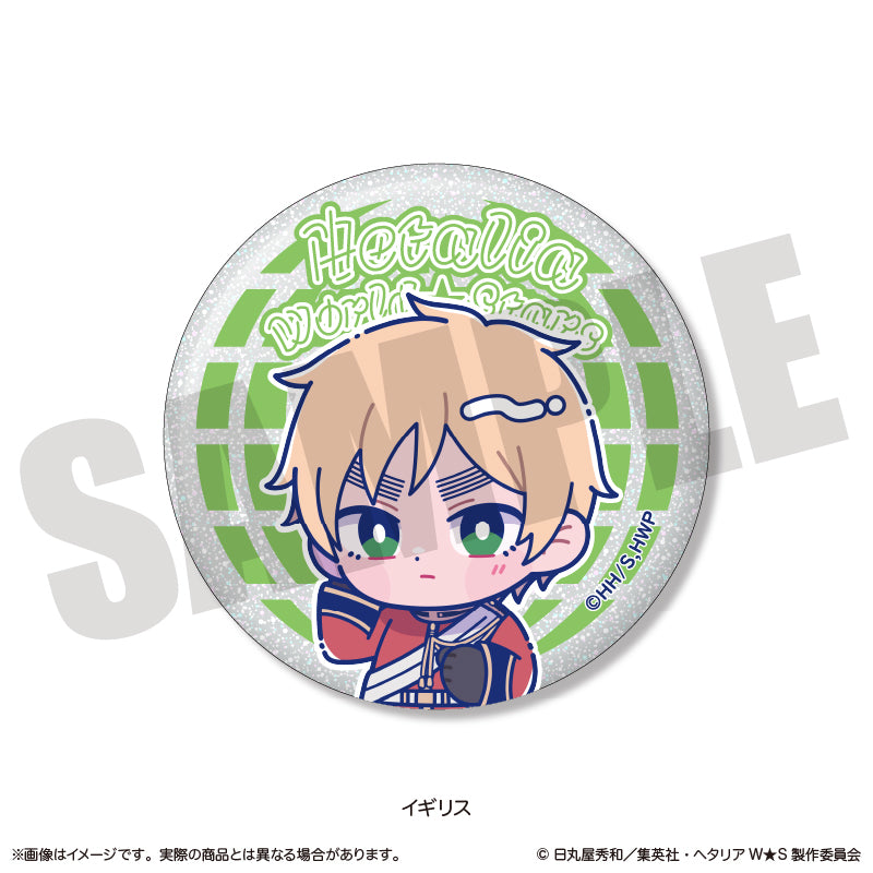 「ヘタリア World★Stars」 にゅ〜とろ ホログラム缶バッジ Vol.2