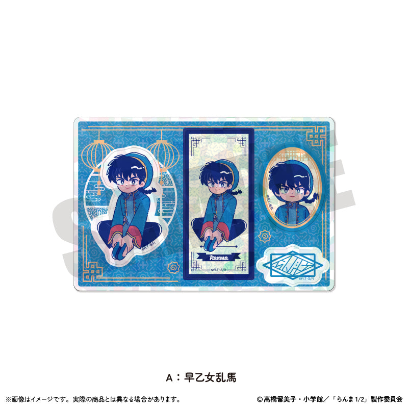 TVアニメ「らんま1/2」 にゅ〜とろ 第2弾 ホログラムステッカーシート