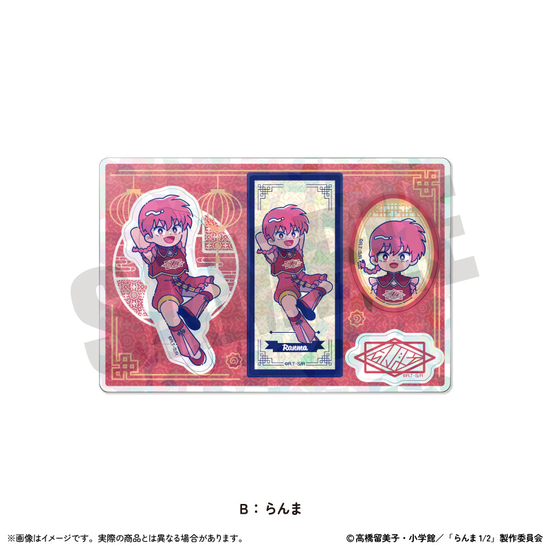 TVアニメ「らんま1/2」 にゅ〜とろ 第2弾 ホログラムステッカーシート