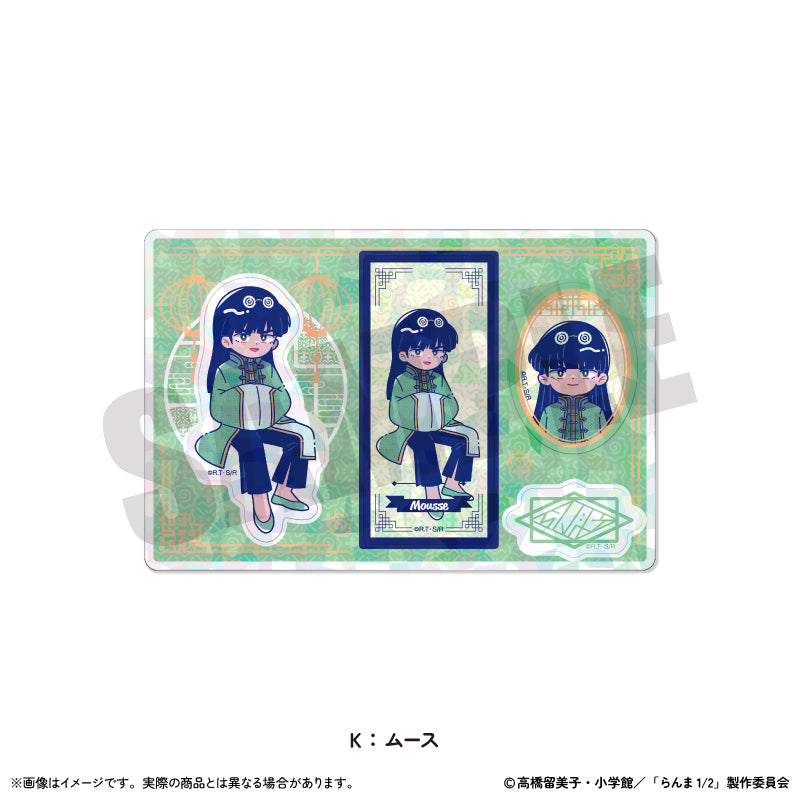 TVアニメ「らんま1/2」 にゅ〜とろ 第2弾 ホログラムステッカーシート