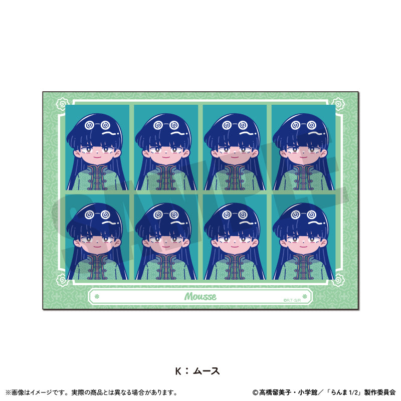 TVアニメ「らんま1/2」 にゅ〜とろ 第2弾 証明写真風ステッカー