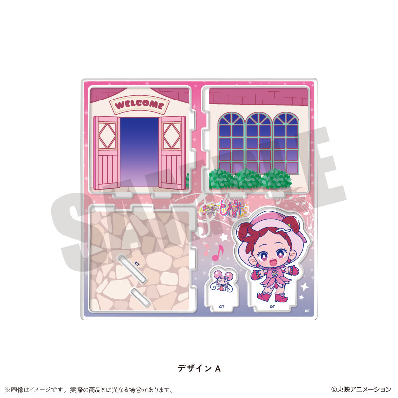 「おジャ魔女どれみ」 にゅ~とろ ジオラマ風アクリルスタンド