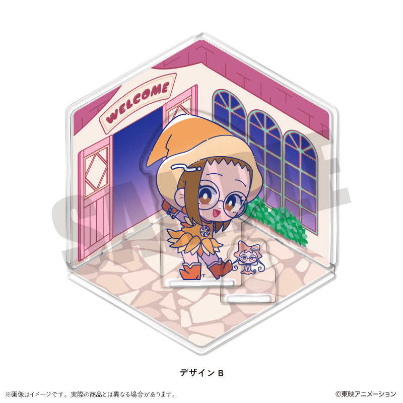 「おジャ魔女どれみ」 にゅ~とろ ジオラマ風アクリルスタンド