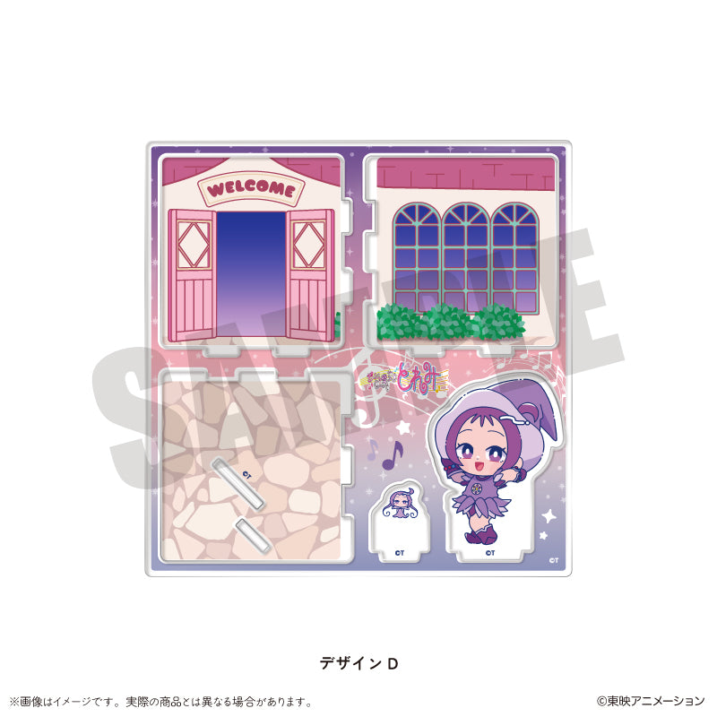 「おジャ魔女どれみ」 にゅ~とろ ジオラマ風アクリルスタンド