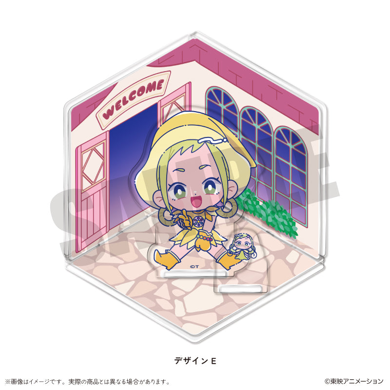 「おジャ魔女どれみ」 にゅ~とろ ジオラマ風アクリルスタンド
