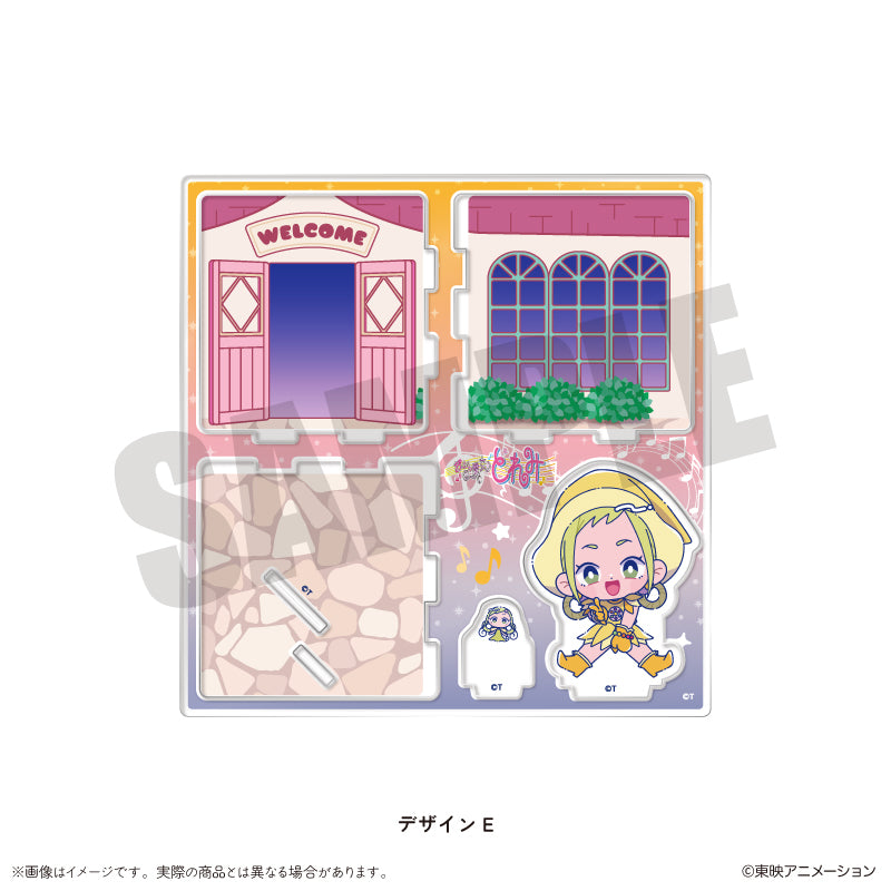「おジャ魔女どれみ」 にゅ~とろ ジオラマ風アクリルスタンド