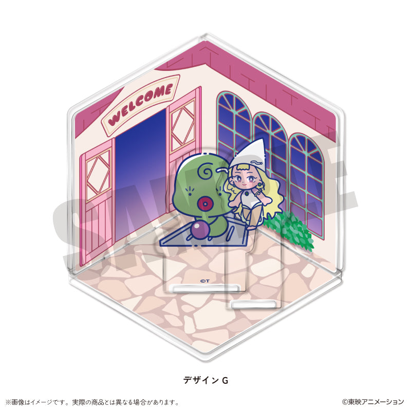 「おジャ魔女どれみ」 にゅ~とろ ジオラマ風アクリルスタンド