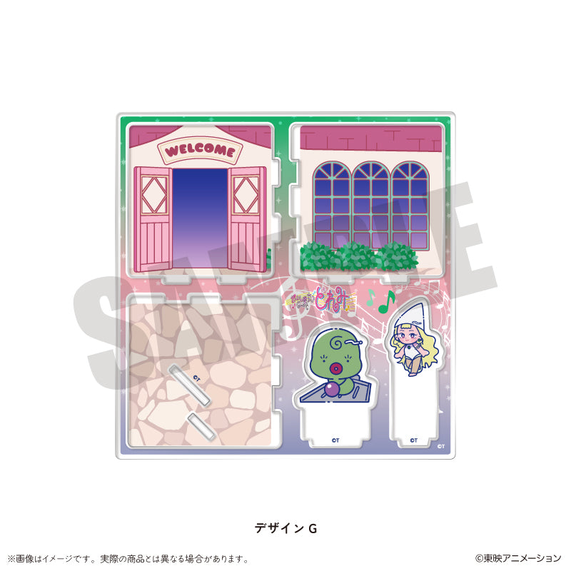 「おジャ魔女どれみ」 にゅ~とろ ジオラマ風アクリルスタンド