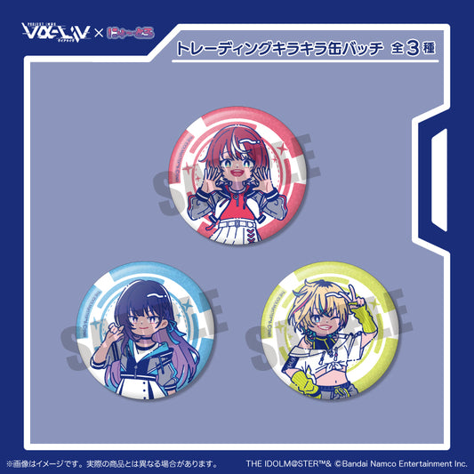 PROJECT IM@S va-Liv にゅ〜とろ キラキラ缶バッジ