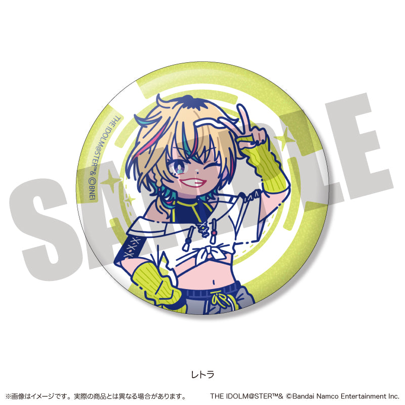 PROJECT IM@S va-Liv にゅ〜とろ キラキラ缶バッジ