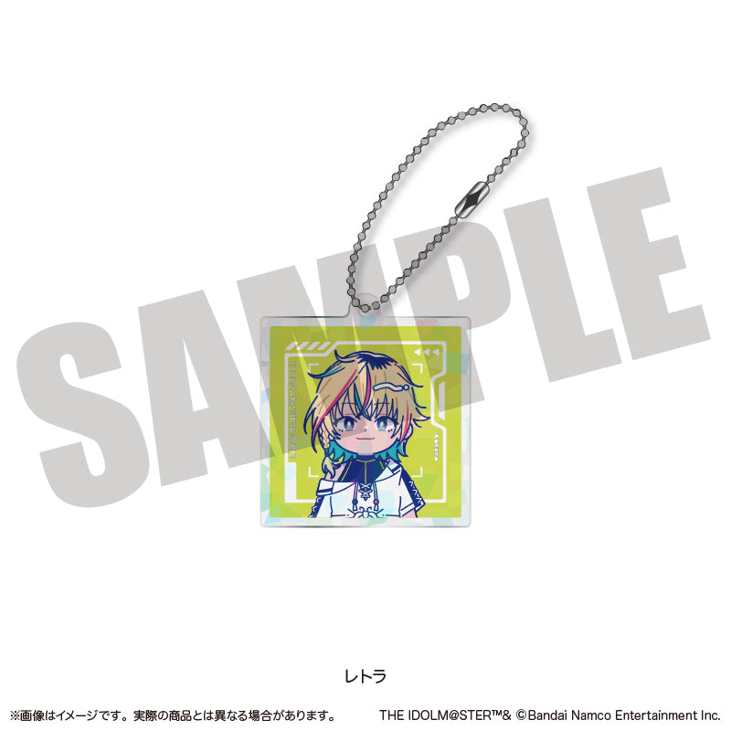 PROJECT IM@S va-Liv にゅ〜とろ ホログラムアクリルキーホルダー