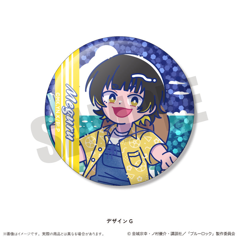 TVアニメ『ブルーロック』 にゅ〜とろ 第2弾 トレーディングホログラム缶バッジ