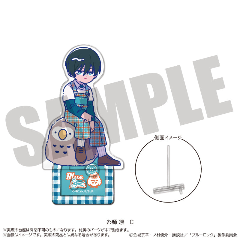 TVアニメ『ブルーロック』 アクリルスタンド にゅ〜とろ 糸師 凛バースデー