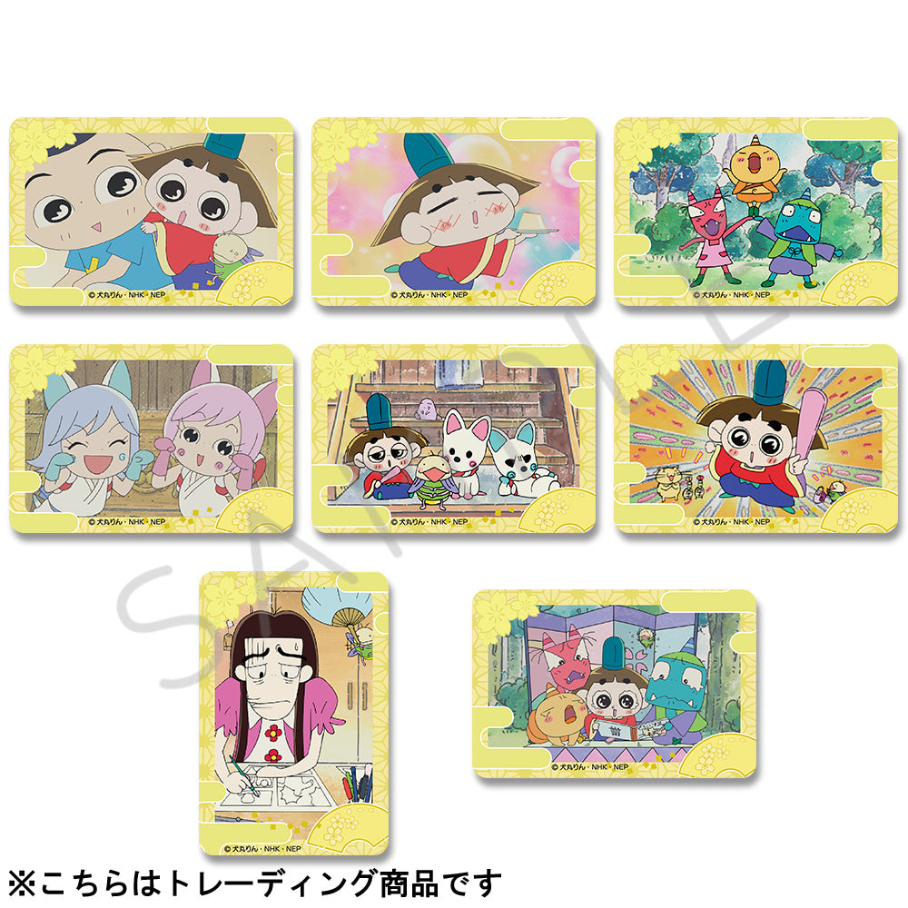 「おじゃる丸」 クリアカードステッカー