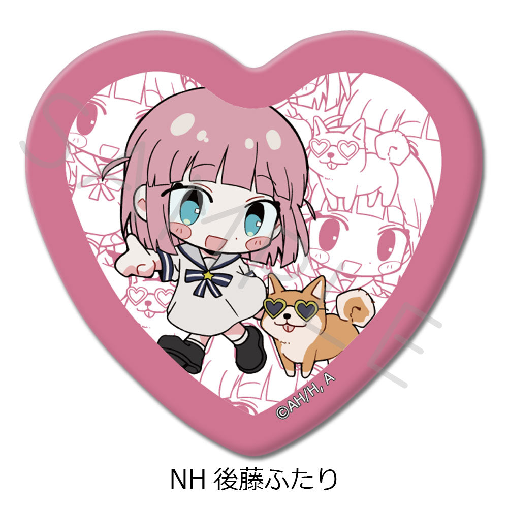 アニメ「ぼっち・ざ・ろっく!」第4弾 ハート型缶バッジ