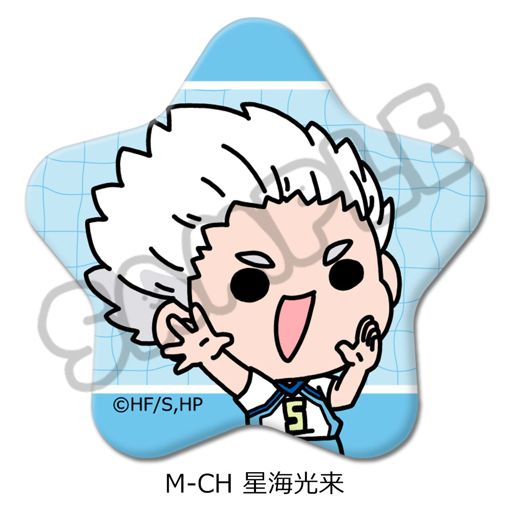 「ハイキュー!!」みんなmochocho化大作戦!第5弾 星型缶バッジ