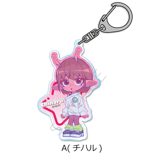 アニメ『銀河特急 ミルキー☆サブウェイ』 アクリルキーホルダー