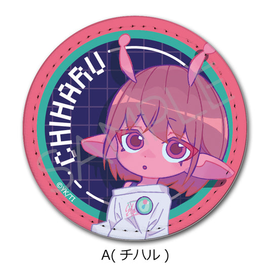 アニメ『銀河特急 ミルキー☆サブウェイ』 レザーバッジ