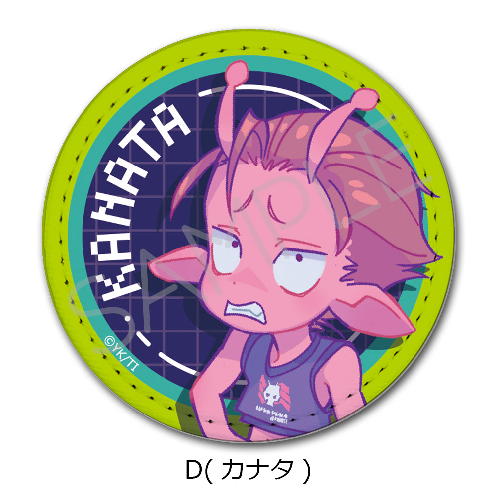 アニメ『銀河特急 ミルキー☆サブウェイ』 レザーバッジ