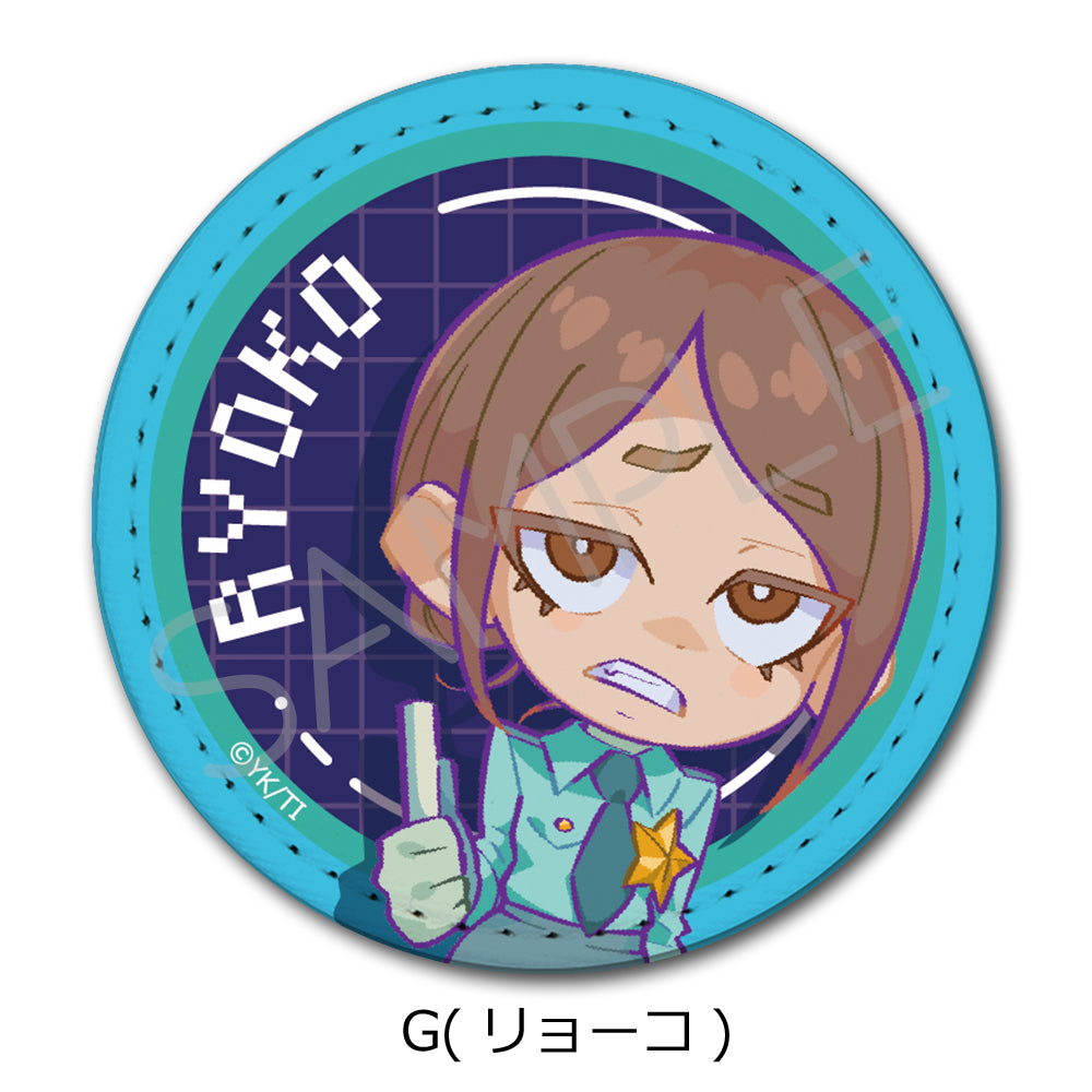 アニメ『銀河特急 ミルキー☆サブウェイ』 レザーバッジ