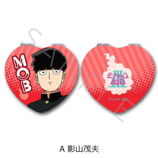 アニメ『モブサイコ 100 Ⅲ』コンパクトミラー(ハート)