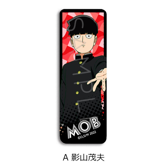 アニメ『モブサイコ 100 Ⅲ』レザーバッジ(ロング)