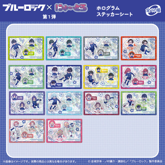 TVアニメ『ブルーロック』 ホログラムステッカーシート