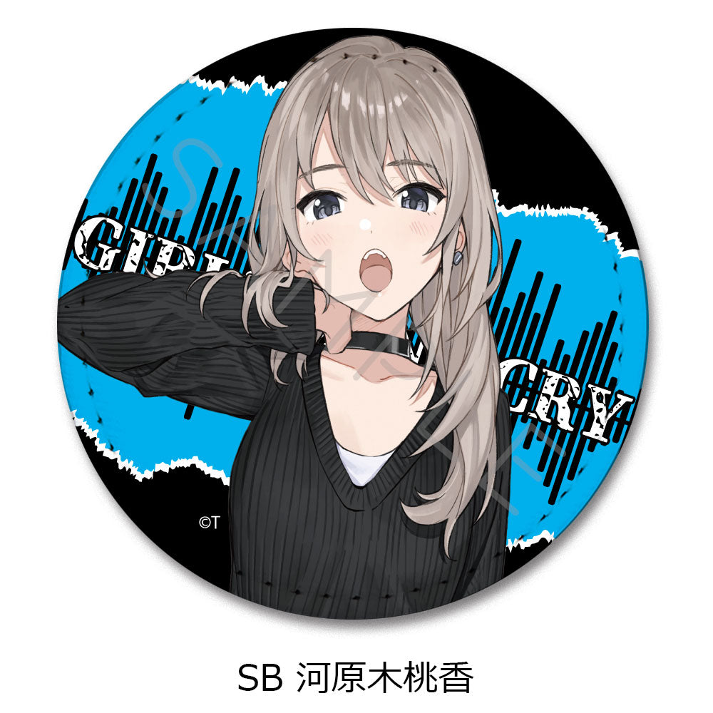 TVアニメ『ガールズバンドクライ』第2弾 レザーバッジ(丸形)